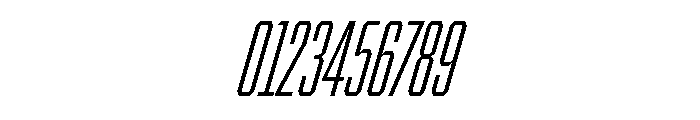 BRICKTRIAL LightItalic Instance Font OTHER CHARS