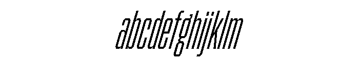 BRICKTRIAL LightItalic Instance FONT