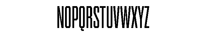 BRICKTRIAL Medium Instance Font UPPERCASE