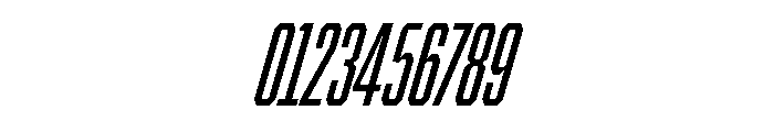 BRICKTRIAL MediumItalic Instance Font OTHER CHARS