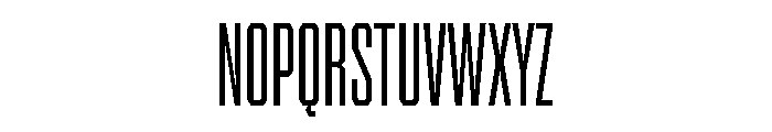 BRICKTRIAL Regular Instance Font UPPERCASE