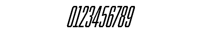 BRICKTRIAL RegularItalic Instance Font OTHER CHARS