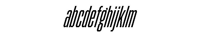 BRICKTRIAL RegularItalic Instance FONT