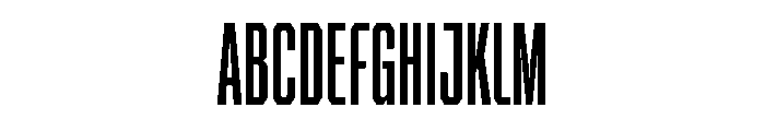 BRICKTRIAL Semibold Instance Font UPPERCASE