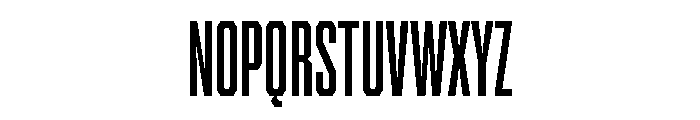 BRICKTRIAL Semibold Instance Font UPPERCASE
