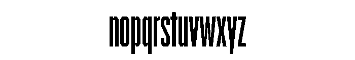 BRICKTRIAL Semibold Instance Font LOWERCASE