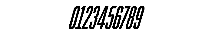 BRICKTRIAL SemiboldItalic Instance Font OTHER CHARS
