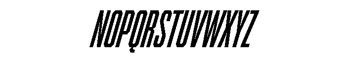 BRICKTRIAL SemiboldItalic Instance Font UPPERCASE
