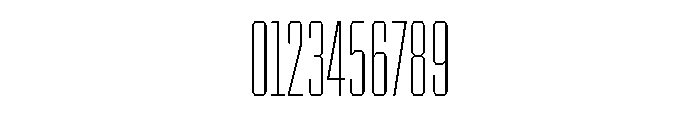 BRICKTRIAL Thin Instance Font OTHER CHARS