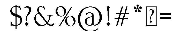 Brazil Font 2018 Font OTHER CHARS