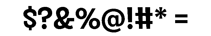 Brilly Sans Font OTHER CHARS