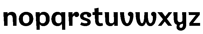 Brilly Sans Font LOWERCASE