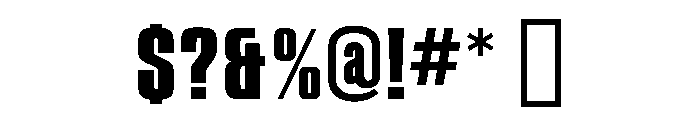 BritishInserat Regular Font OTHER CHARS