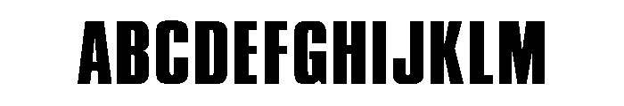 BritishInserat Regular Font UPPERCASE