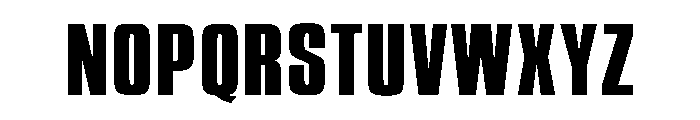 BritishInserat Regular Font UPPERCASE