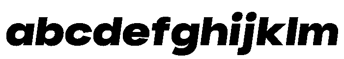 BroadSans ExtraBoldOblique FONT