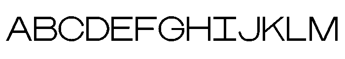 BroadSans Regular Font UPPERCASE