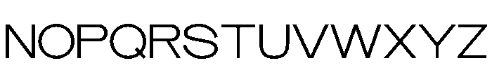 BroadSans Regular Font UPPERCASE