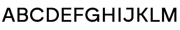Brockmann Medium Webfont Font UPPERCASE