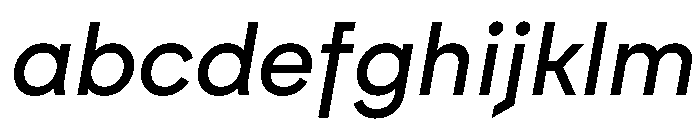 Brockmann MediumItalic FONT
