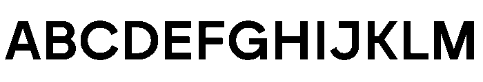 Brockmann SemiBold Font UPPERCASE