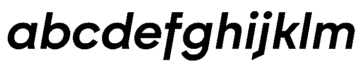 Brockmann SemiBoldItalic FONT