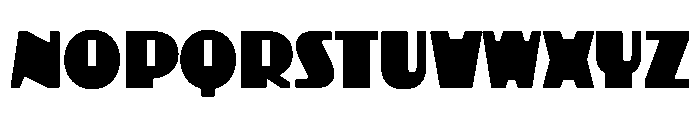 Brouwer Regular Font LOWERCASE
