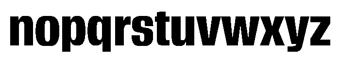 Brubeck Black Font LOWERCASE