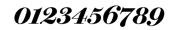 Brunel Deck Bold Italic Font OTHER CHARS