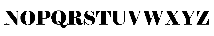 Brunel Deck Bold Font UPPERCASE