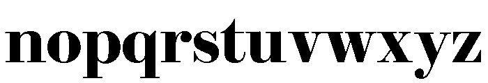 Brunel Deck Bold Font LOWERCASE