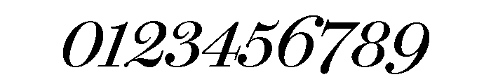 Brunel Deck Italic Font OTHER CHARS