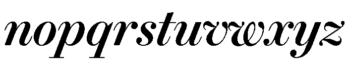 Brunel Deck Medium Italic Font LOWERCASE