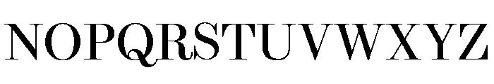 Brunel Deck Roman Font UPPERCASE