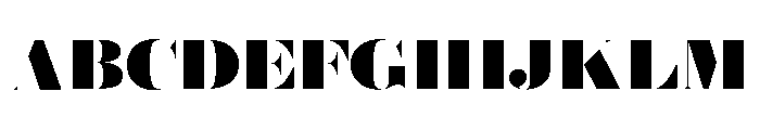 Brunel Hairline Black Font UPPERCASE