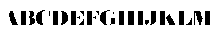 Brunel Hairline Bold Font UPPERCASE