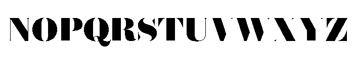 Brunel Hairline Bold Font UPPERCASE