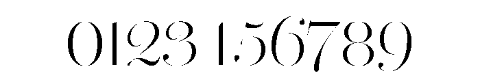 Brunel Hairline Extralight Font OTHER CHARS