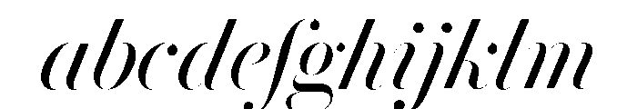 Brunel Hairline Italic FONT