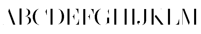 Brunel Hairline Light Font UPPERCASE