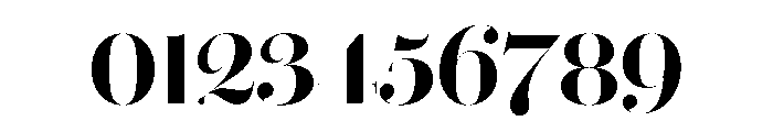 Brunel Hairline Medium Font OTHER CHARS