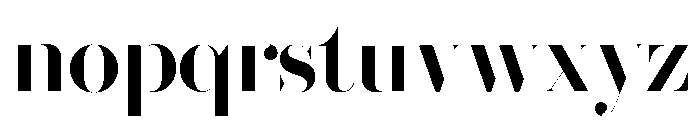 Brunel Hairline Medium Font LOWERCASE