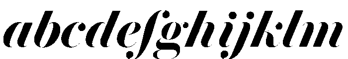 Brunel Hairline Semibold Italic FONT