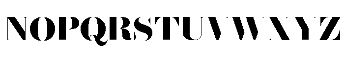 Brunel Hairline Semibold Font UPPERCASE