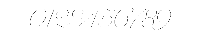 Brunel Hairline Thin Italic Font OTHER CHARS