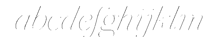 Brunel Hairline Thin Italic FONT