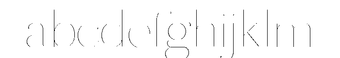 Brunel Hairline Thin FONT