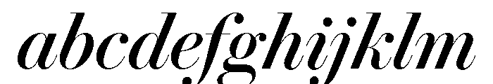 Brunel Poster Italic No 2 FONT