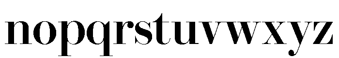 Brunel Poster Medium Font LOWERCASE