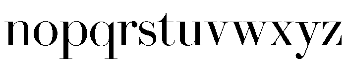 Brunel Poster Roman Font LOWERCASE